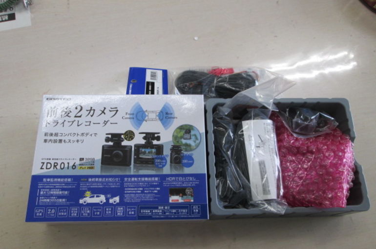 大田原市　ドラレコ取り付け